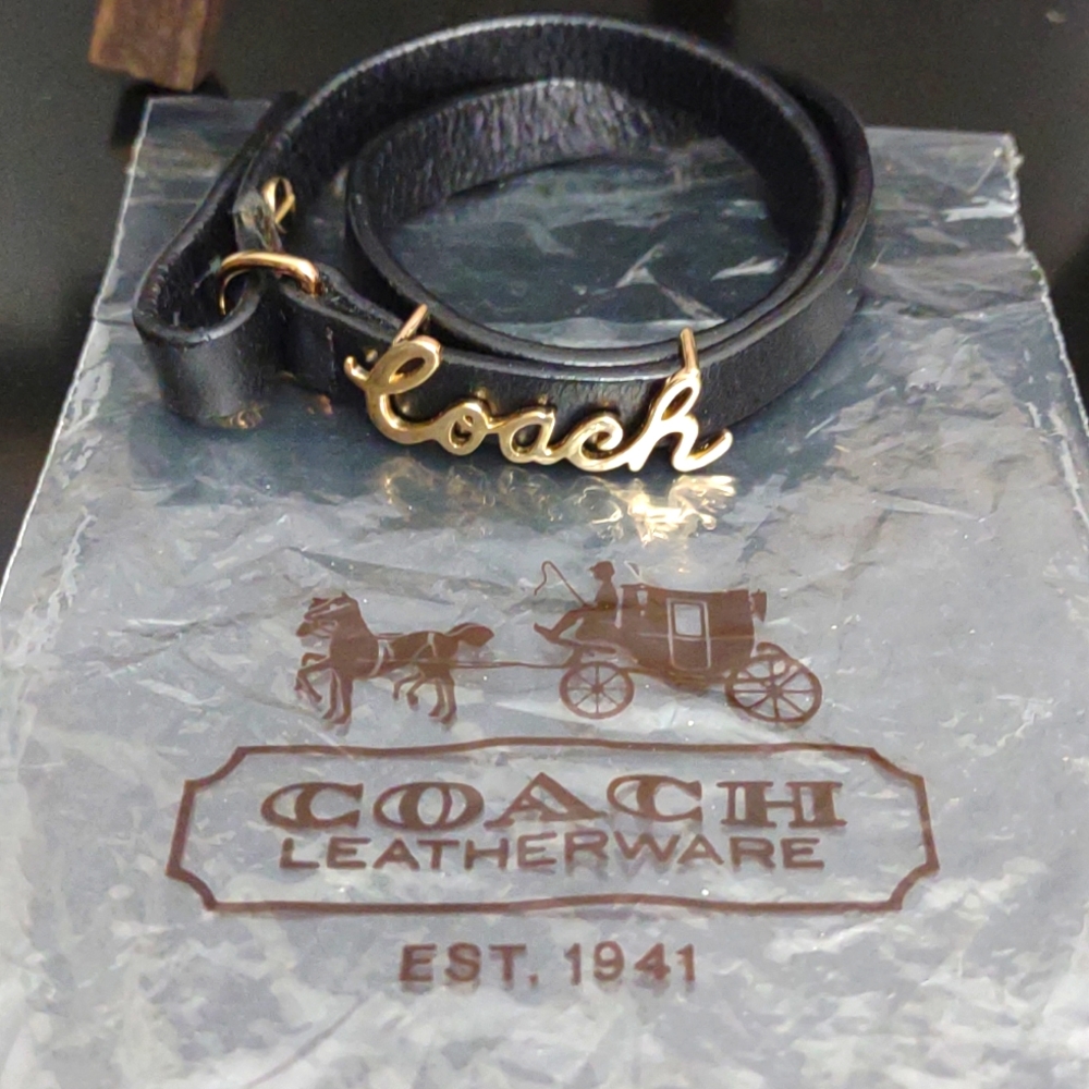 BEAUTIFUL COACH BRACELET!!